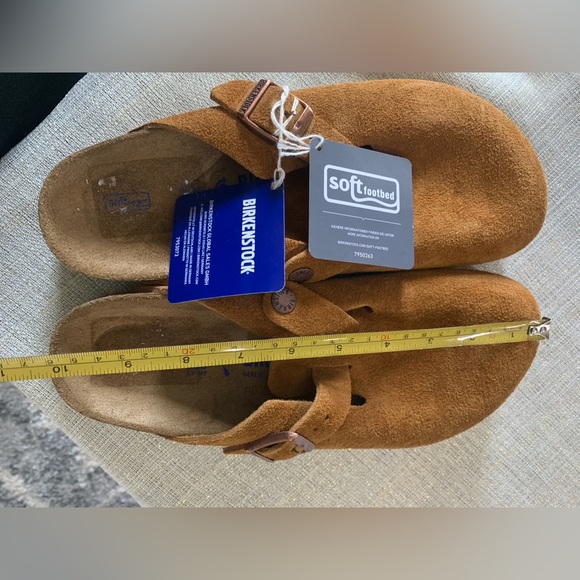 Birkenstock Mink Suede Clogs - Picture 10 of 11